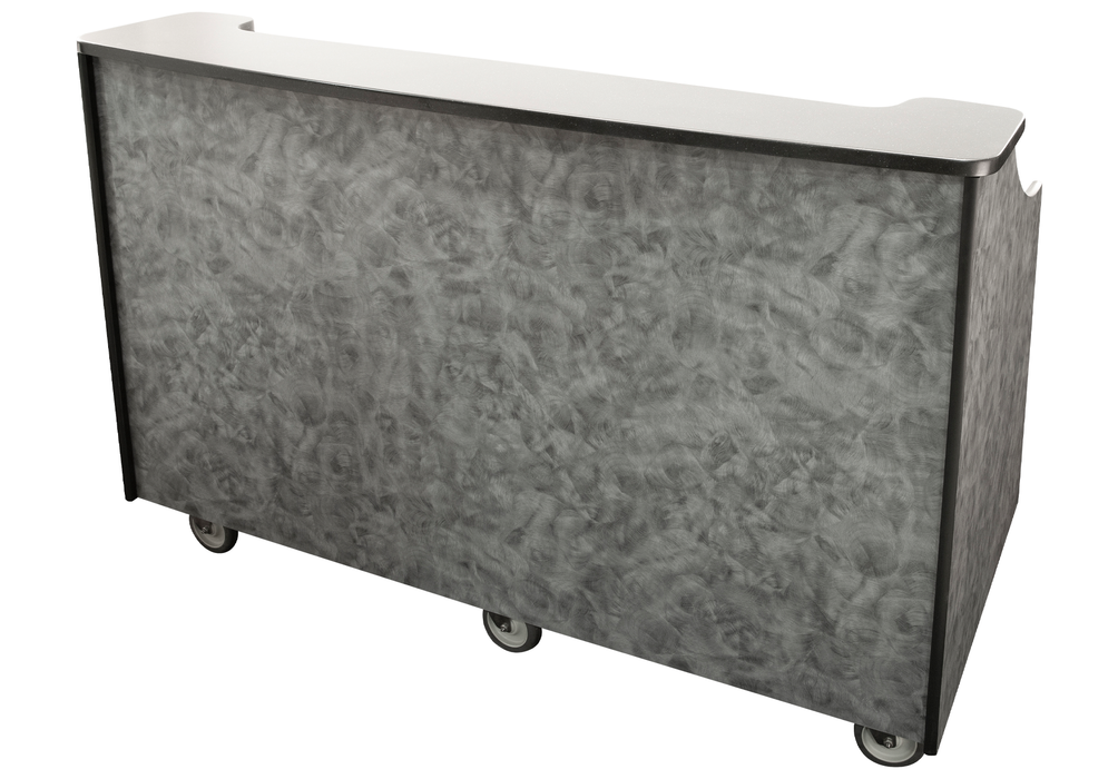 Perlick MOBS-66TE - Tobin Ellis Signature Series 66" Mobile Bar with Ice Chest and Wheels